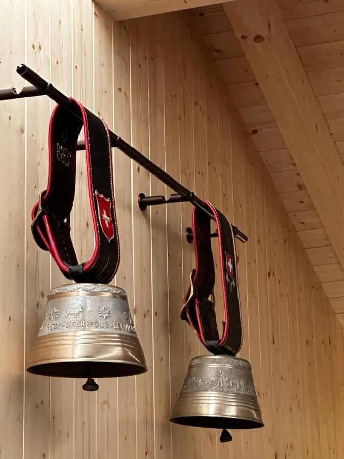 Chambres D'Hotes Les Louettes A Sapinhaut Canton Du Valais Saxon Zewnętrze zdjęcie