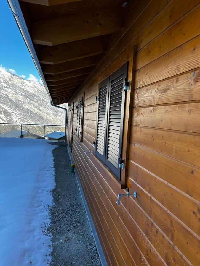 Chambres D'Hotes Les Louettes A Sapinhaut Canton Du Valais Saxon Zewnętrze zdjęcie