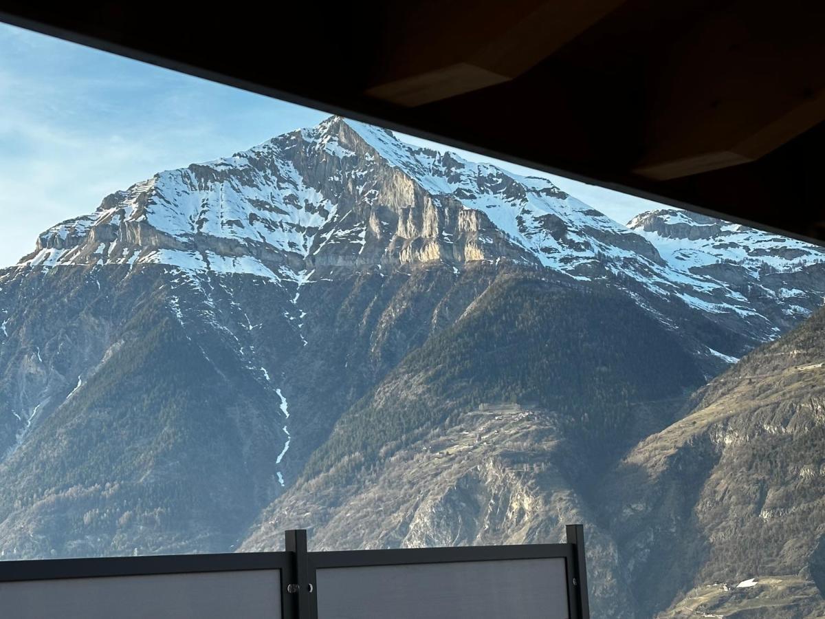 Chambres D'Hotes Les Louettes A Sapinhaut Canton Du Valais Saxon Zewnętrze zdjęcie