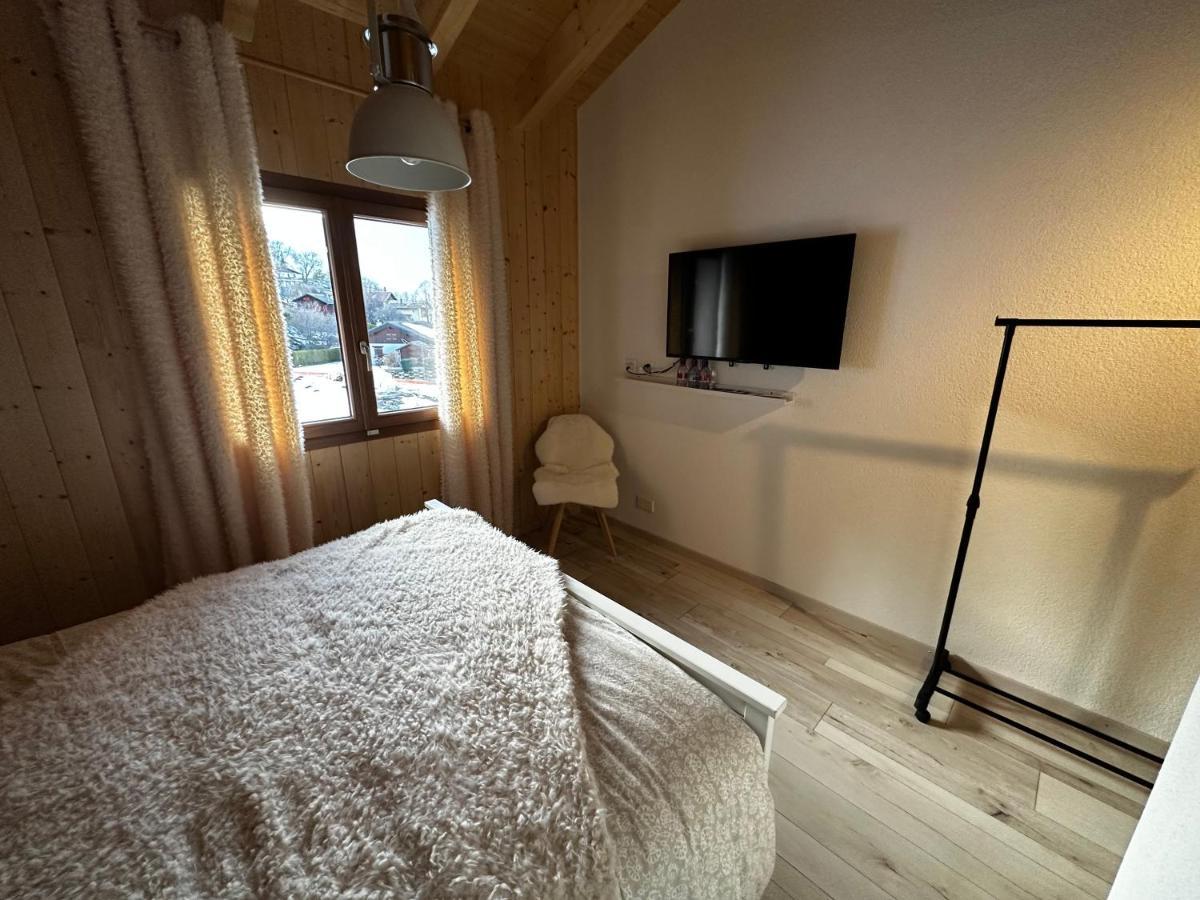 Chambres D'Hotes Les Louettes A Sapinhaut Canton Du Valais Saxon Zewnętrze zdjęcie
